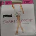 No nonsense Women’s Graduated Compression Control Top Pantyhose - Sheer Leg, Firming Control