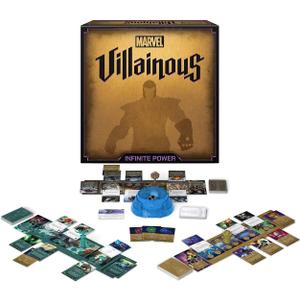 Ravensburger Marvel Villainous: Infinite Power Strategy Board Game - Engaging Brain Teaser for Ages 12 & Up | Unique Marvel Characters | Adjustable Difficulty | Great for Marvel Fans