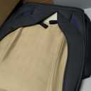 Car Seat Covers 8 Seats for Honda Pilot 2003-2026, Waterproof Durable Leather Vehicle Cushion Covers, Breathable Full Coverage Seat Protector(Standard,Black Blue)