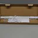 Window Locks for up and Down Windows (White-for Cabin Window Privacy and Security-Adjustable18 to 30 in, Security Bars for Windows-Window Locks-Window Safety Bars-Window Lock bar