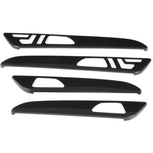 Carbon Fiber Interior Door Panel Trim 4pcs Set Compatible with GLE GLS ML GL GLS320 400 2013-2019