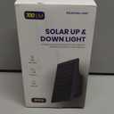 Solar Sconce Lights Outdoor, Dimmable Solar Wall Lights Up and Down, 3000K 700LM Solars Lights Outdoor IP65 Waterproof for Yard Fence Patio Garage Porch, 2pcs