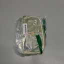 Simple Style Cotton Rope Pencil Holder - Large Capacity Multi-layered Pencil Case Organizer, Aesthetic Minimalist Fabric Pen Pouch with Zipper, Durable Eco-Friendly Pen Pouch Bag (Green)