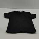Hanes Black T-Shirt 10-12T 6Pcs