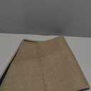 Curved Shower Rug for Camper, Non-Slip Semi-Circular Bath Mat, Quick Dry Corner Bathroom Rug, Easy Clean Curved Bath Mat for RV, Home, Bathtub, Shower (Khaki, 18''X39'')