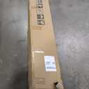 FREDBECK 48in x 84in Gray Wood Barn Door Slab with 8ft (96inch) Barn Door Hardware Track Kit Included, Double Surfaces,Simple Assembly is Required,K-Frame,Grey