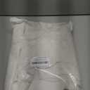 H.VERSAILTEX Curtains 96 inches Long Linen Curtains/Natural Linen Blended Sheer Curtain/Panels/Drapes for Living Room, Home Decorative Privacy Window Treatment Nickel Grommets, Natural