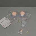 Nenesupply Handsfree Wearable Collection Cups Breastmilk Compatible with Medela Breast Pumps 24mm Silicone Flanges Replacement Compatible with Medela Pump Parts Accessories 19mm 21mm Inserts