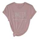 SweatyRocks Women's Plus Size Bling Rhinestone T Shirts Short Sleeve Crew Neck Y2K Tops Dusty Pink X-Large Plus (Pink, XL)