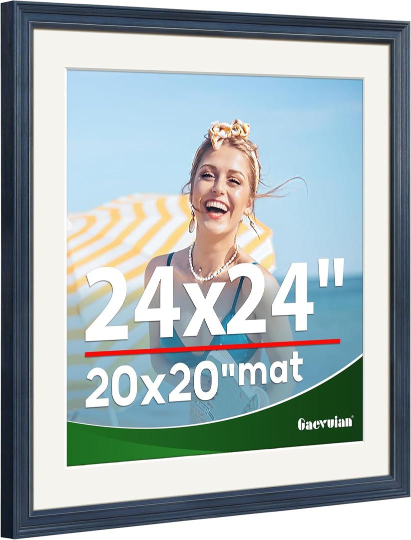 24x24 Frame, Vintage Classic Style Picture Frame