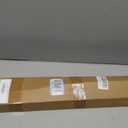 Ceiling Curtain Track, Curtain Track with Roller Hooks, 9ft - 12ft Ceiling Mounted Rail Set for Room Divider, White
