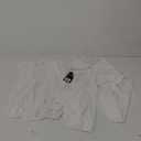 Set of 3 Pieces White Beach Clothes M