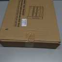 Wrap Dispenser with Cutter and Labels,4-in-1 Wall Mounted Bamboo Plastic Wrap Organizer with Spice shelf and Paper Towel Holder for Aluminum Foil,Cling Wrap,Wax,Parchment,Zipper BagsNatural