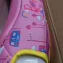 Graco TurboBooster 2.0 Backless Booster Car Seat, Barbie, Travel Booster Seat for Children Ages 4-10, Weight 40-100 Pounds and Height up to 57 Inches