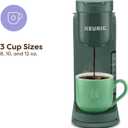 Keurig K-Express Single Serve K-Cup Pod Coffee Maker, 3 Brew Sizes, Strong Button Feature, 42oz Removable Reservoir, Evergreen
