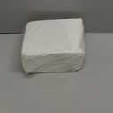 Prestee 100 Linen Feel Disposable Paper Towels - Hand Towels for Bathroom - Cloth-Like Napkins for Weddings, Events, and Dinners - Paper Napkins Ideal for Home, Office - White, 12 x 17 Inches