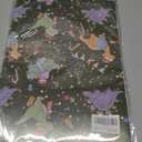 2 x RiukRaiu Dinosaur Christmas Wrapping Paper for Kids Adults - Green Xmas Gift Wrap Santa Hat T-Rex Trees Candy Canes Colorful Flags Stars Snowflakes for Holiday Party - 4 Jumbo Sheets, 40 x 28 Inches Each