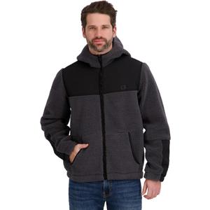 Billabong Men's Full Zip Sherpa Hoodie Jacket