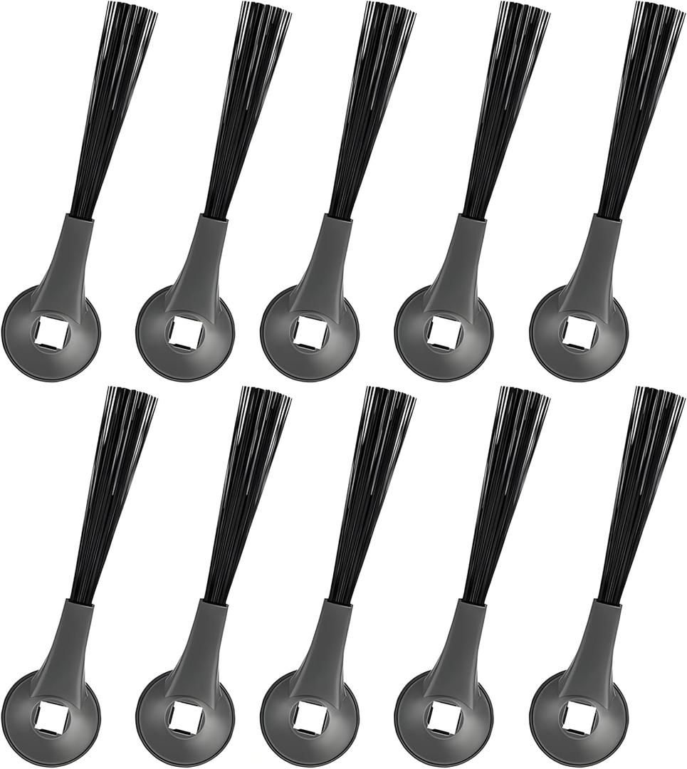 10 Pack Replacement Side Brushes for Shark IQ R101AE RV1001AE RV1100 RV1101 RV2011DRUS RV912S R100, Side Brush for Shark AI AV2501S AV2501AE RV2502AE AV2610WA AV2610WACA Robot Vacuum.