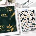 2026-2027 Monthly Planner - 2 Year Monthly Planner from January 2026 - December 2027, 9" x 11", 2026 Planners with Inner Pocket, Coated Tabs, Holidays Review