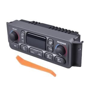 09352181 A/C Heater Climate Control Module Compatible with Chevy Corvette C5 1997-2004 5.7L Replace# 10345293, 16254311, 09380441, 10436062 HVAC Panel Switch