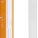 Electrical Outlet Extender Stick - Features USB-A, USB-C and 2 AC Outlets, Extends 22"-34", Rotates 180 Access Hard-to-Reach Outlets, Wall Plug Power Socket Expander Nightstands, Sofa, Desks and More (White)