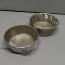 Air Fryer Mini Pie Pan Tart Tins, Jumbo Muffin Cupcake Pan 4 Inch Air Fryer Hamburger Bun Mold, 3PCS Non-Stick Air Fryer Egg Baking Pan Individual Pazookie Mini Cake Pans for Baking (Round)