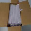 32 OZ Clear Plastic Cups with Lids and Straws 50 Pack, Disposable To Go Cups with Lids for Iced Coffee, Smoothie and Cold Drinks