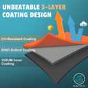 Grill Cover 40 Inch - Small Gas BBQ Cover for Outdoor Grill - 600D Outside Barbecue Covers Waterproof Heavy Duty for Weber, Dyna-glo, Char-Broil, Nexgrill, Brinkmann, Monument and More