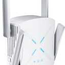 2024 Release WiFi 6 Extenders Signal Booster for Home, 2.4Gb/ s Speed Longest Range Up to 12, 000sq.ft, Internet Amplifier with Ethernet Port, Dual Band Wi-Fi Repeater 1-Tap Setup (5GHz / 2.4GHz)