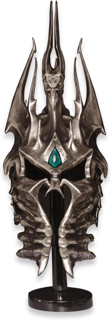 Sword fort The Devil Knight Wearable Helmet Helm frostmourne Real Metal-Anime Replica Game Props, Lich King Arthas Helmet