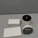 Magcubic 2025 Upgraded Mini Projector 4K support with WiFi 6 and Bluetooth 5.4, 5w Soundbase Speaker, Portable Projecteur with Auto Vertical Keystone 180 Rotatable Lens Cap for Movie Home HY300Pro+ (Pure White)