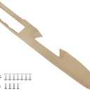 KAIRAY 80994 Front Right Passenger Side Armrest, Door Panel Compatible with Chevy Silverado Avalanche Suburban GMC Sierra Yukon 2010-2014, Door Release Handle Above Armrest 27 in, Tan GM# 84127280