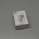 So Nice Toothpaste Dispenser Wall Mounted Bathroom Automatic Toothpaste Squeezer,Visualization of Toothpaste Flow Rate (White&transparent)