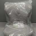 Ergonomic Lumbar Support Backrest Seat Cushion, Lower Waist Posture Corrector for Office Chair Long Sitting Desk Work, Gaming, Reading, One Piece Extra Large Back Straightener for Adult, Light Gray