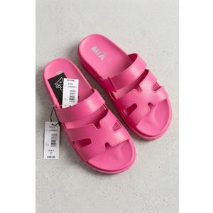 MIA Women's Flip Flops Pink Size 8