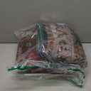 5x7 Vintage Area Rug for Bedroom Living Room, Machine Washable Non Slip Indoor Rug, Thin Throw Floral Floor Low Pile Distressed Carpet for Dining Room Farmhouse Office Red