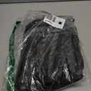 Round Vinyl Fitted Tablecloth with Flannel Backing Elastic Table Cloth Waterproof Oil-Proof Plastic Cover- Fits Tables up to 40" - 44" Diameter (Black)