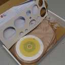 Carbou 15PCS One-Piece Urostomy Bag Drainable Pouches with Measure Card,Cutting Tool for Colostomy Ileostomy Stoma Care, Cut-to-Fit