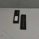 SMOOTHERPRO Erasable Solid Brass Bolt Action Pen,Weighted Heavy Pen Compatible with Pilot FriXion Refill,Durable Pen Clip for EDC Pocket Business Collection Retro Black(EP02BK)