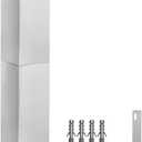 31.5" x 8" x 6.7" Range Hood Chimney Extension, Adjustable Chimney 31.5-63 IN, 203MM Width Stainless Steel Range Hood Chimney Extension, Extend Ventilation Reach, Universal Fit For Most Kitchens