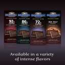 Ghirardelli Intense Dark Chocolate Sea Salt Soiree Bar, 3.5 oz, Pack of 6 (BBD 08/30/26)