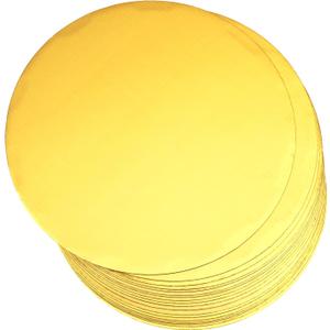 Gold Cake Boards Round 12 Inch Disposable Cake Plate Corrugated Cardboard Circles Cakes Base Decorating Supplies or Valentine Decorating Supplies Dessert 6 Pack