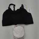 Momcozy Hands Free Pumping Bra, Adjustable Breast-Pumps Holding and Nursing Bra, Pumping & Nursing Bra in One (Medium, Black)