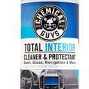 Chemical Guys Total Interior Cleaner & Protectant Interior Cleaner, Cleans & Protects Leather, Vinyl, Plastic, Rubber, Glass with a Streak-Free Finish Cars, Trucks, SUVs, RVs, 16 oz