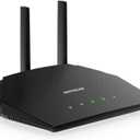 NETGEAR 4-Stream WiFi 6 Router (R6700AX)  Security Features, AX1800 Wireless Speed (Up to 1.8 Gbps), Covers up to 1,500 sq. ft., 20 devices