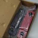 MOFEEZ Power Distribution Block Bus Bar, 4 x 3/8" Posts, 6 x #8 Screws Terminals, Max 48V 250A (Pair, Red & Black)