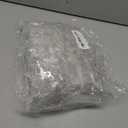 Round Clear Vinyl Fitted Tablecloth Waterproof Oil-Proof Heavy Duty Elasticized PVC Table Cover Elastic Edge Design Plastic Tablecloth, Indoor/Outdoor Use. (Fits 36" to 39" Diameter Tables)