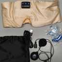 LC-dolida Luxurious Silk Soft Sleep Mask, Sleep Headphones with Bluetooth 5.4 for Side Sleeper, Total Blackout Eye Sleeping Mask for Women and Men, Ideal Gift for Restful Sleep, Travel(Champagne)