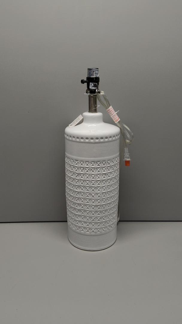 Stylecraft White Ceramic Table Lamp